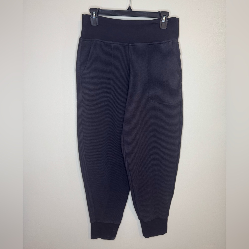 Athleta Textured Thermal Jogger Pants Women's Medium